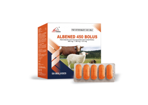 Albendazole and Oxyclozanide and Cobalt Bolus 300 mg + 150 mg + 2.5 mg