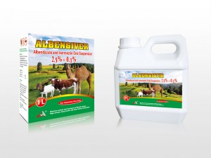 Albendazole and Ivermectin Oral Suspension 2.5%+0.1%