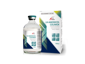 Amoxicillin and Colistin Sulfate Injection 1 ml: 100 mg + 250000 IU