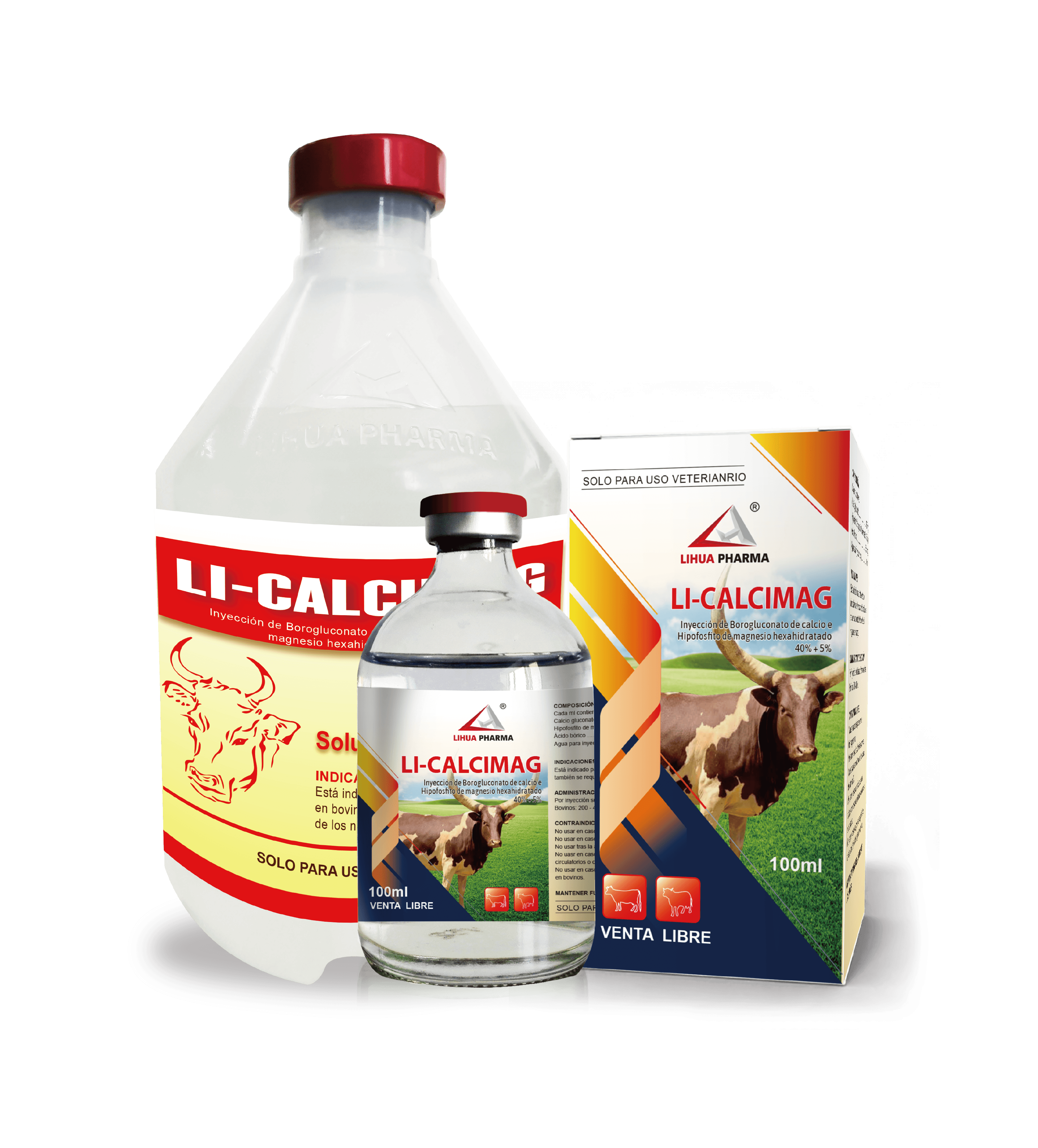 Calcium Borogluconate+Magnesium Hypophosphite Hexahydrate Injection 40%+5%