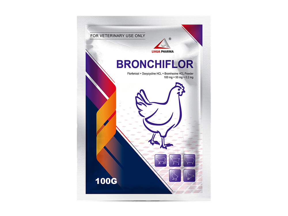 Florfenicol + Doxycycline HCL + Bromhexine HCL Powder