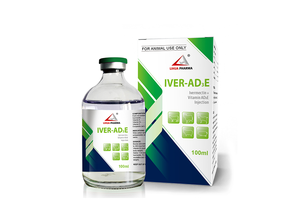Ivermectin + Vitamin AD3E Injection