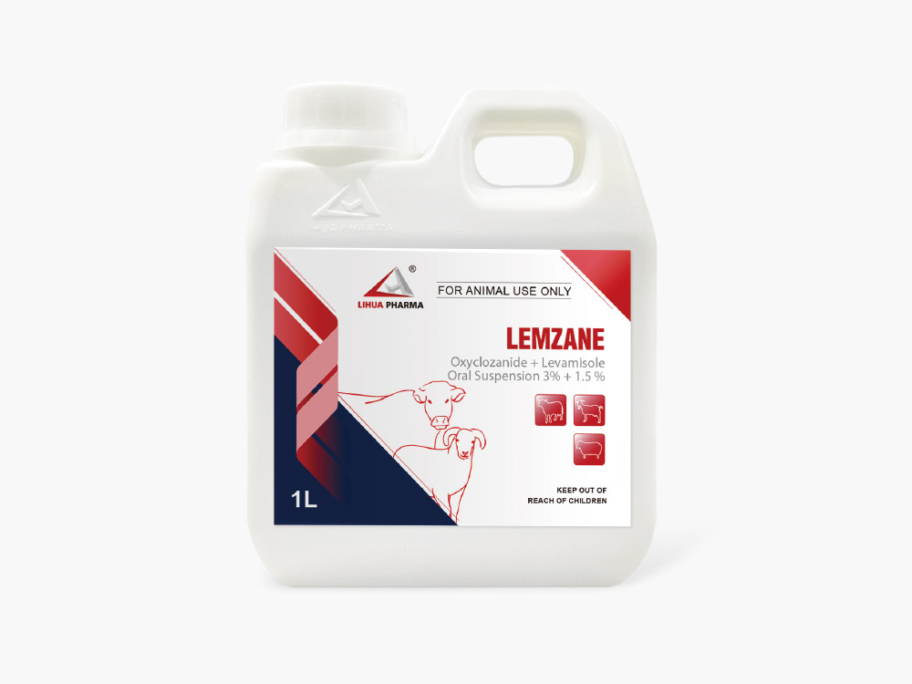 Oxyclozanide + Levamisole