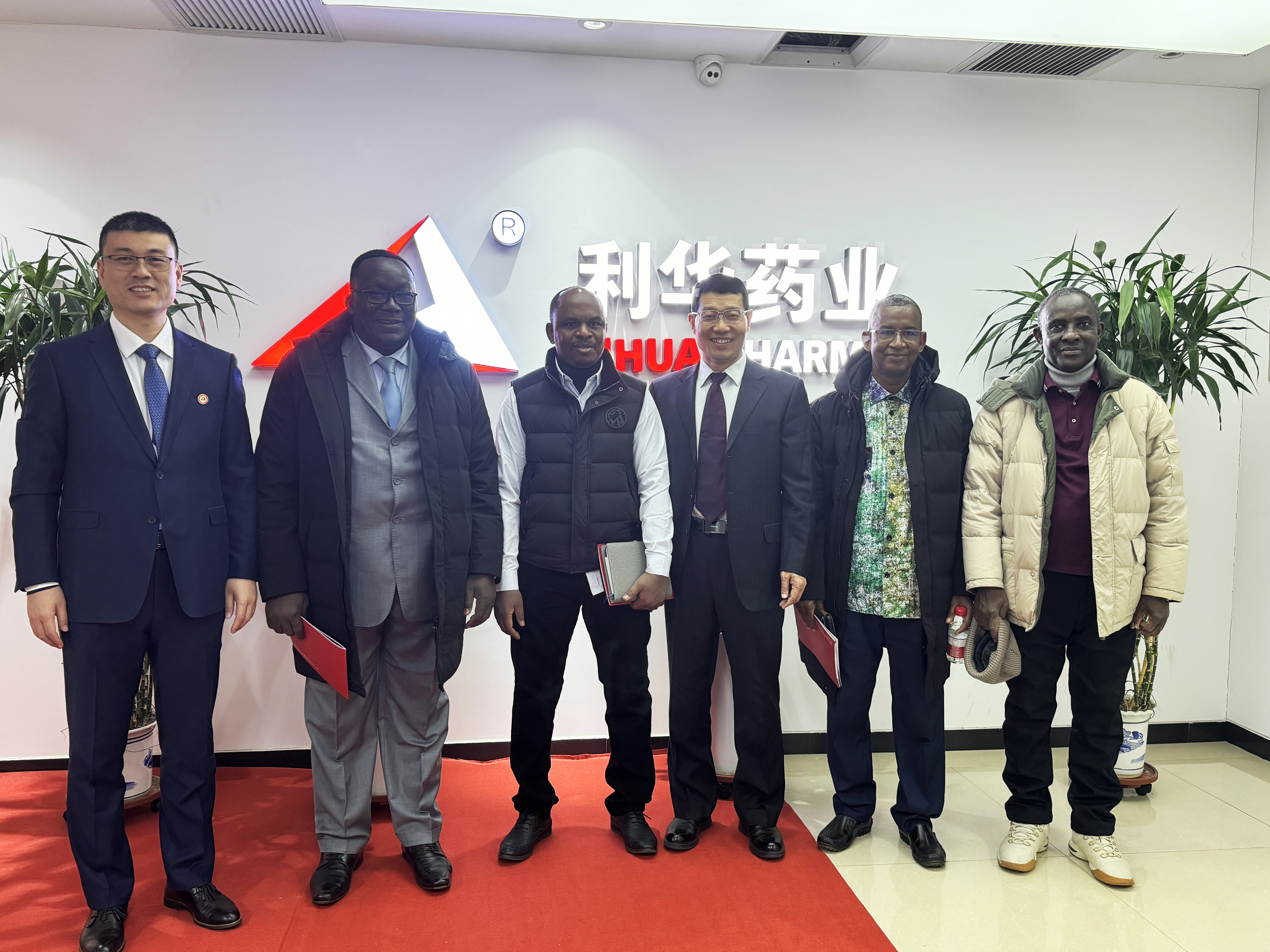 Welcome distinguished guests from Burkina Faso to visit us